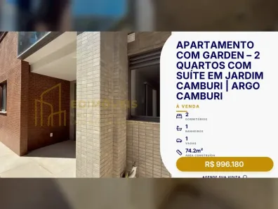 Apartamento com 2 Quartos à venda, 74m² no Jardim Camburi, Vitória
