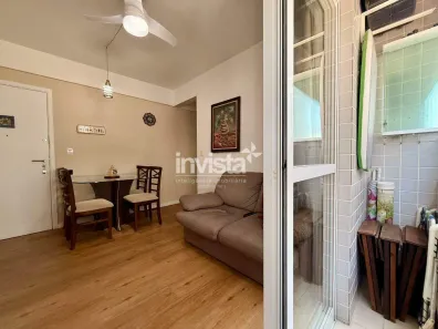 Apartamento com 1 Quarto à venda, 44m² no Campo Grande, Santos