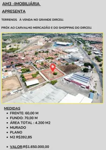 Lote/Terreno à venda, 4200m² no Beira Rio, Teresina
