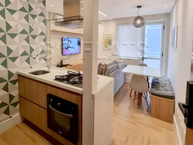 Flat com 1 Quarto à venda, 42m² no Cerqueira César, São Paulo