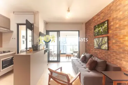 Flat com 1 Quarto à venda, 54m² no Itaim Bibi, São Paulo