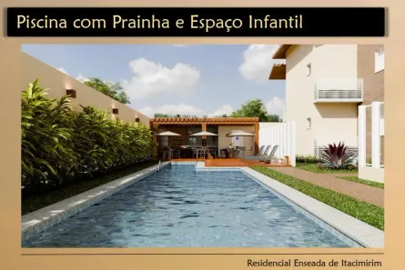 Casa de Condomínio com 3 Quartos à venda, 132m² no Itacimirim (Monte Gordo), Camaçari