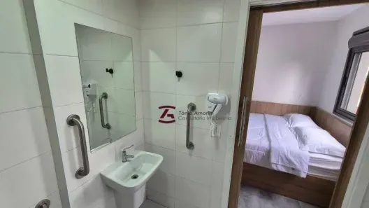 Apartamento com 1 Quarto para alugar, 35m² no Santo Amaro, São Paulo