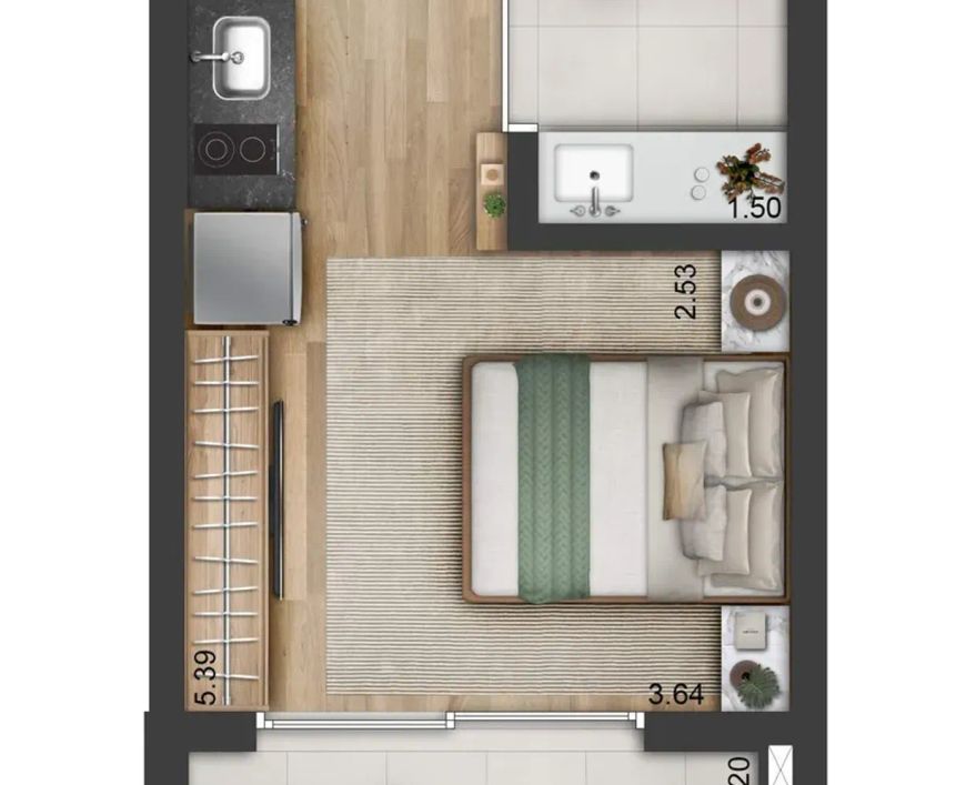REFFUGIO 359 - APARTAMENTOS no Aclimação, São Paulo