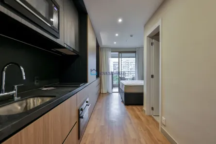 Apartamento com 1 Quarto para alugar, 28m² no Indianópolis, São Paulo