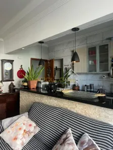 Apartamento com 2 Quartos para alugar, 80m² no José Menino, Santos