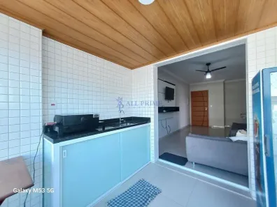 Apartamento com 2 Quartos para alugar, 89m² no Guilhermina, Praia Grande