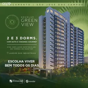 Apartamento com 2 Quartos à venda, 54m² no Jardim das Indústrias, São José dos Campos