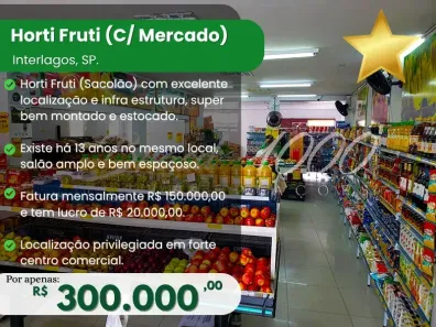 Ponto Comercial à venda, 100m² no Interlagos, São Paulo