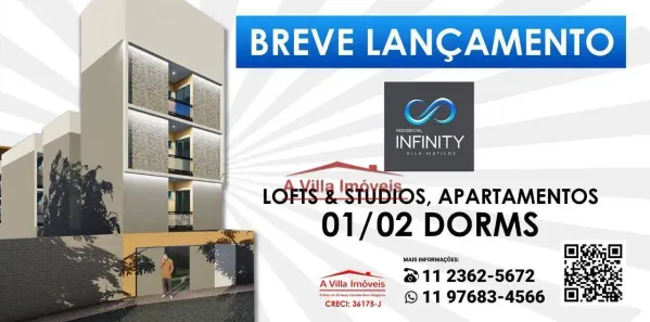 Apartamento com 1 Quarto à venda, 24m² no Chácara Seis de Outubro, São Paulo