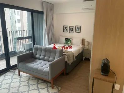 Flat com 1 Quarto para alugar, 26m² no Indianópolis, São Paulo