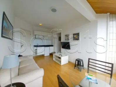 Flat com 1 Quarto para alugar, 34m² no Paraíso do Morumbi, São Paulo