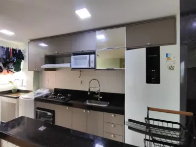 Apartamento com 2 Quartos para alugar, 47m² no Residencial Centro da Serra, Serra