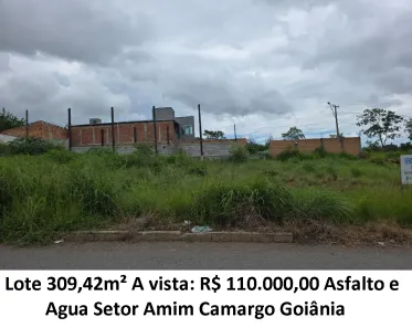 Lote/Terreno à venda, 309m² no Condomínio Amin Camargo, Goiânia