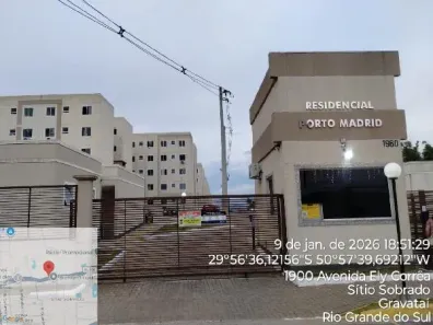 Apartamento com 2 Quartos à venda, 38m² no Dona Mercedes, Gravataí