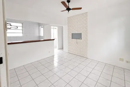 Apartamento com 1 Quarto para alugar, 65m² no Aparecida, Santos
