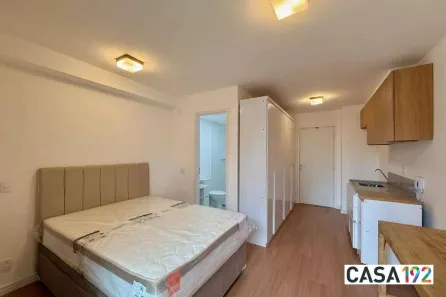 Apartamento com 1 Quarto para alugar, 27m² no Jardim das Acácias, São Paulo