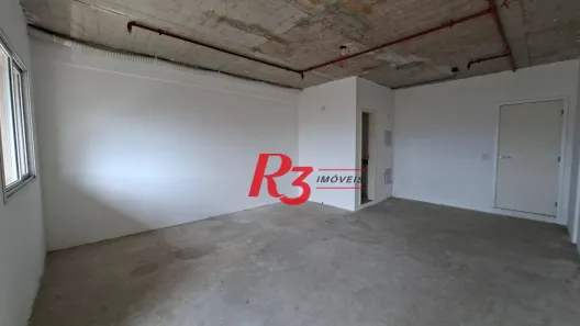 Sala Comercial para alugar, 42m² no Vila Mathias, Santos