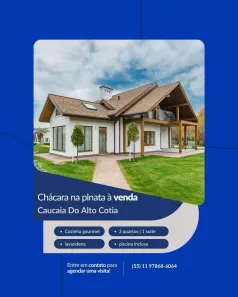 Fazenda/Sítio com 3 Quartos à venda, 103m² no Centro (Caucaia do Alto), Cotia