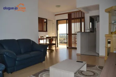 Apartamento com 1 Quarto para alugar, 56m² no Parque Residencial Aquarius, São José dos Campos