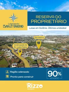Lote/Terreno à venda, 240m² no Residencial San Marino, Goiânia