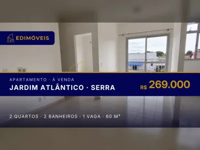 Apartamento com 2 Quartos à venda, 60m² no Jardim Atlântico, Serra