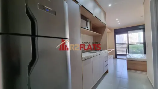 Apartamento com 1 Quarto para alugar, 25m² no Jardim das Acácias, São Paulo