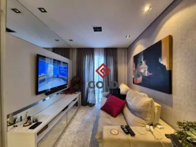 Apartamento com 2 Quartos para alugar, 54m² no Vila Pires, Santo André