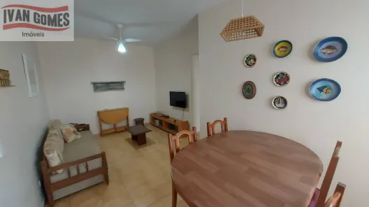 Apartamento com 2 Quartos para alugar, 70m² no Jardim Las Palmas, Guarujá