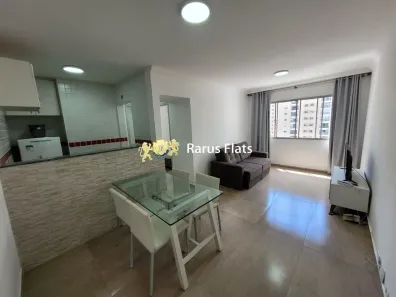 Flat com 1 Quarto para alugar, 50m² no Indianópolis, São Paulo