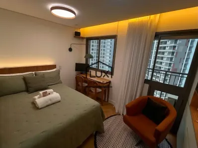 Apartamento com 1 Quarto à venda, 22m² no Santo Amaro, São Paulo