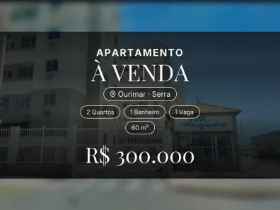Apartamento com 2 Quartos à venda, 60m² no Ourimar, Serra