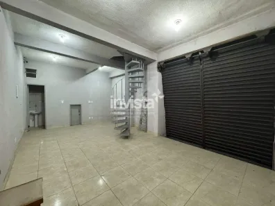 Ponto Comercial com 1 Quarto para alugar, 70m² no Vila Mathias, Santos