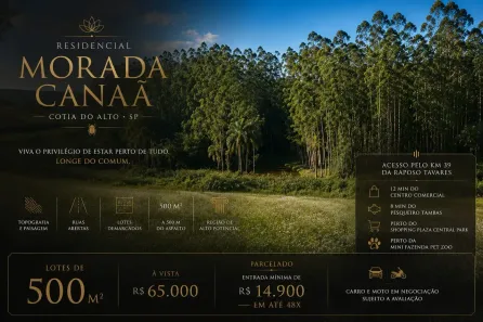 Lote/Terreno à venda, 500m² no Centro (Caucaia do Alto), Cotia
