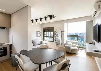 Apartamento com 1 Quarto para alugar, 42m² no Campo Belo, São Paulo