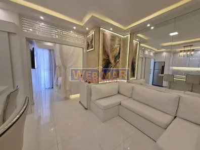Flat com 1 Quarto à venda, 36m² no Centro, São Vicente