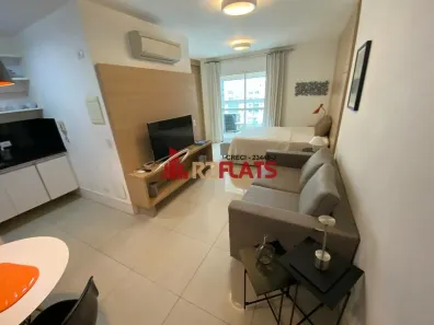 Flat com 1 Quarto para alugar, 38m² no Itaim Bibi, São Paulo