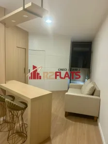 Apartamento com 1 Quarto para alugar, 38m² no Indianópolis, São Paulo