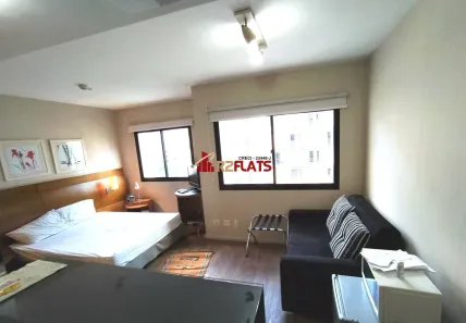 Flat com 1 Quarto à venda, 28m² no Indianópolis, São Paulo