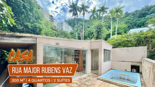Casa com 4 Quartos à venda, 300m² no Gávea, Rio de Janeiro