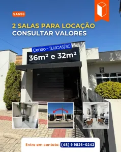 Ponto Comercial para alugar, 32m² no Centro, Tijucas