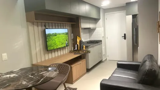 Flat com 1 Quarto para alugar, 30m² no Indianópolis, São Paulo