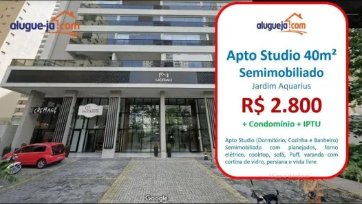 Apartamento com 1 Quarto para alugar, 40m² no Altos do Esplanada, São José dos Campos