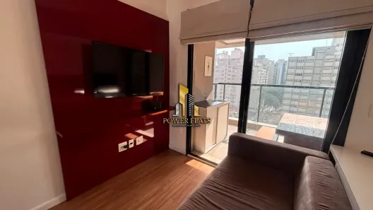 Flat com 1 Quarto para alugar, 40m² no Jardim Paulista, São Paulo
