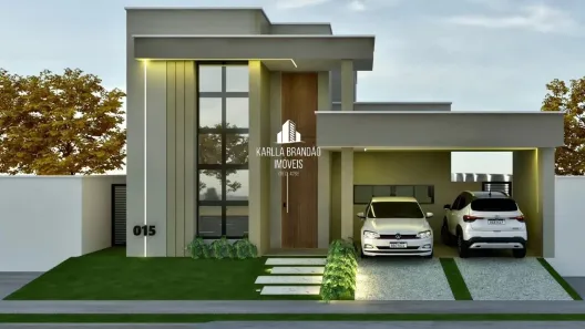 Casa de Condomínio com 3 Quartos à venda, 129m² no Cajupiranga, Parnamirim