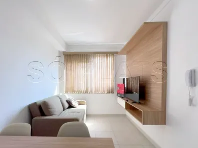Flat com 1 Quarto para alugar, 27m² no Jardim Caravelas, São Paulo