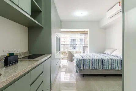 Kitnet com 1 Quarto à venda, 26m² no Paraíso, São Paulo