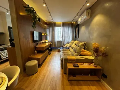 Apartamento com 1 Quarto para alugar, 52m² no Gonzaga, Santos