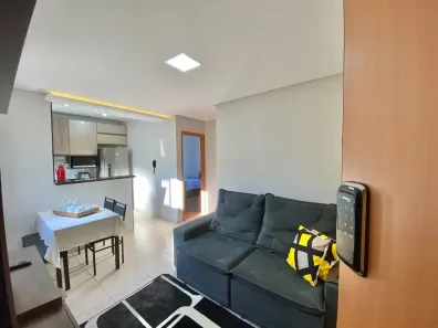 Apartamento com 2 Quartos para alugar, 48m² no Jardim Limoeiro, Serra