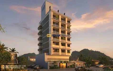 Apartamento com 1 Quarto à venda, 31m² no Gravatá, Navegantes